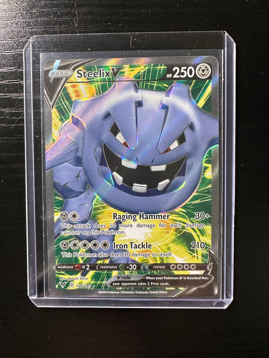 2020 Pokémon Vivid Voltage Steelix V Full Art #176