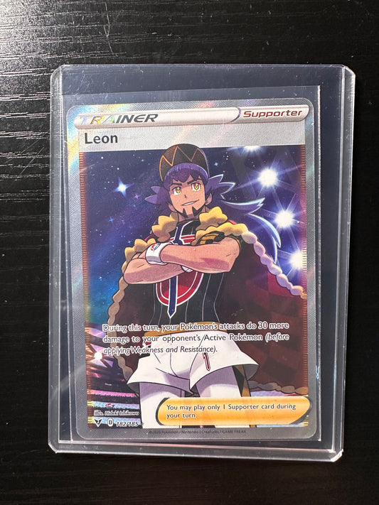 2020 Pokémon Vivid Voltage Leon #182