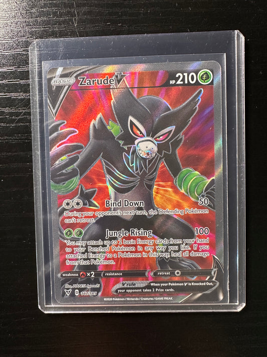 2020 Pokémon Vivid Voltage Zarude V Full Art #167