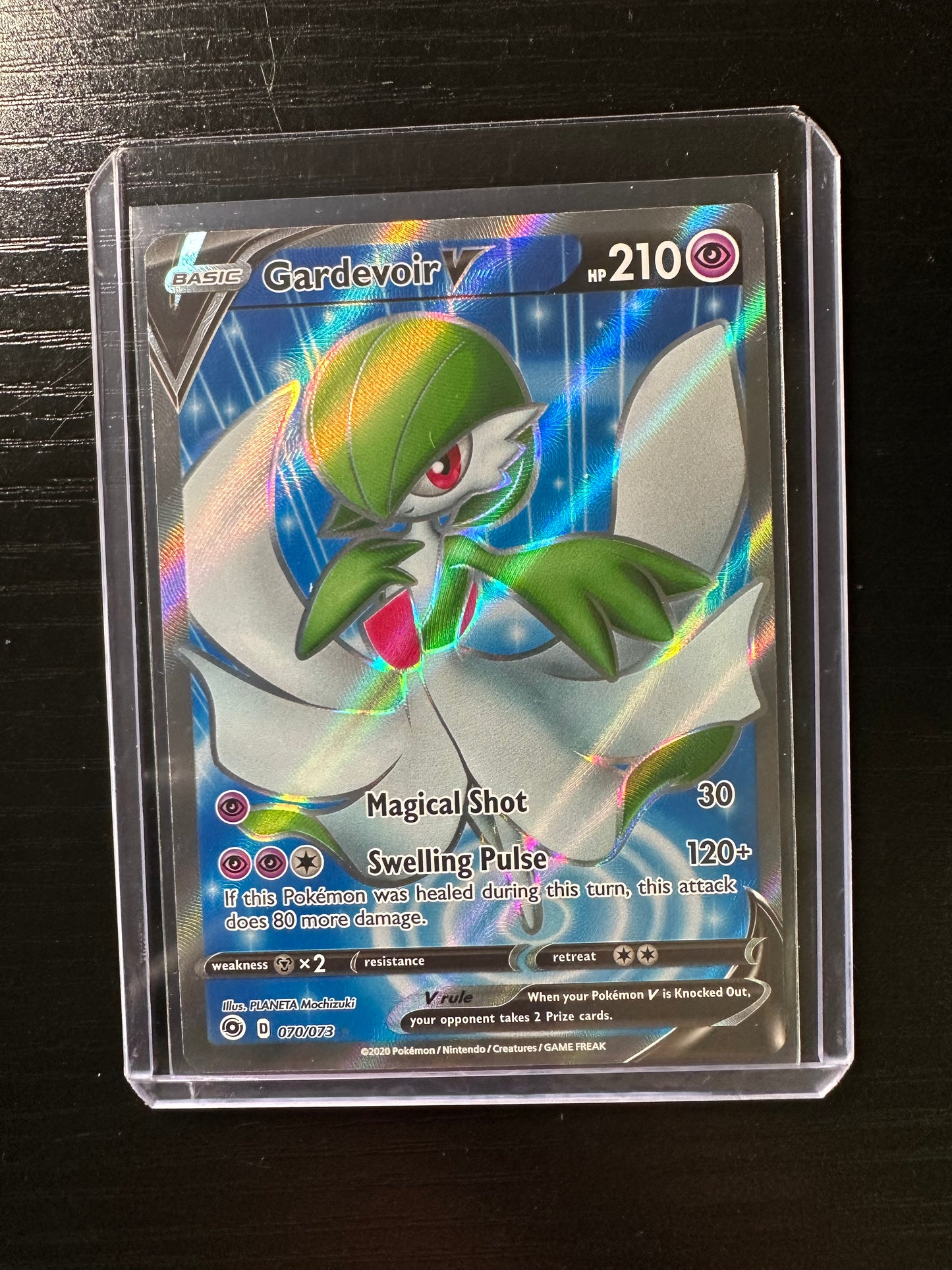 2020 Pokémon Champions Path Gardevoir V Full Art #070/073