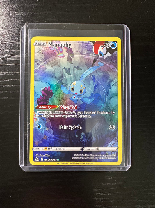2023 Pokémon Crown Zenith Manaphy #GG06/GG70