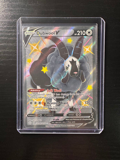 2021 Pokémon Shining Fates Dubwool V #SV120