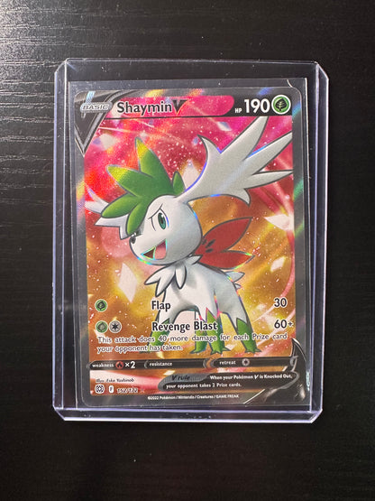 2022 Pokémon Brilliant Stars Shaymin V Full Art #152