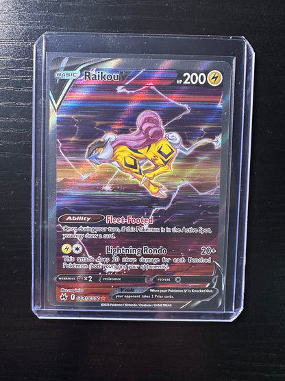 2023 Pokémon Crown Zenith Raikou V #GG41