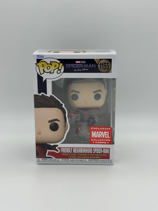 Funko Pop! Friendly Neighborhood Spider-Man - Marvel Collector Corps #1155
