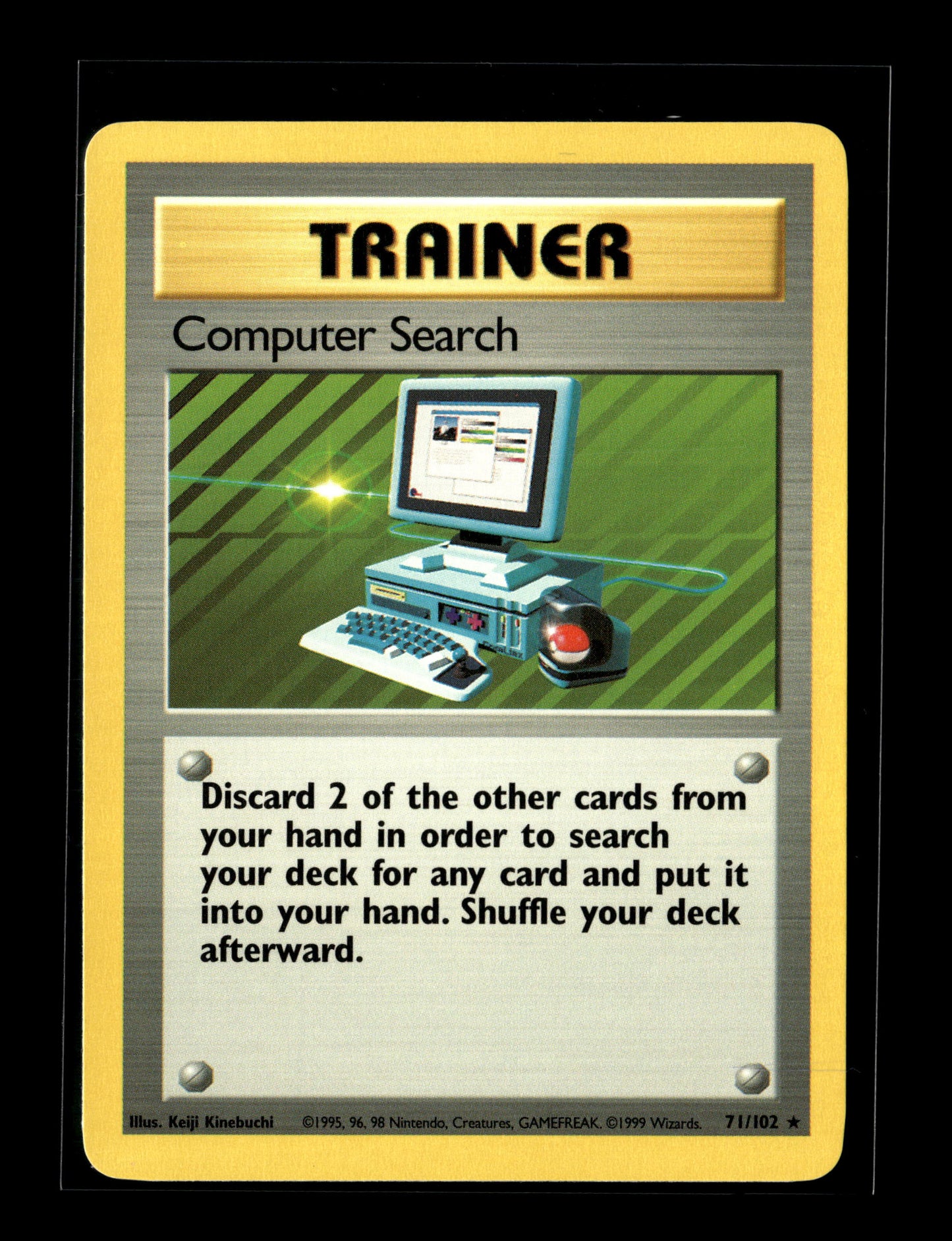 Pokemon Base Set Computer Search 71