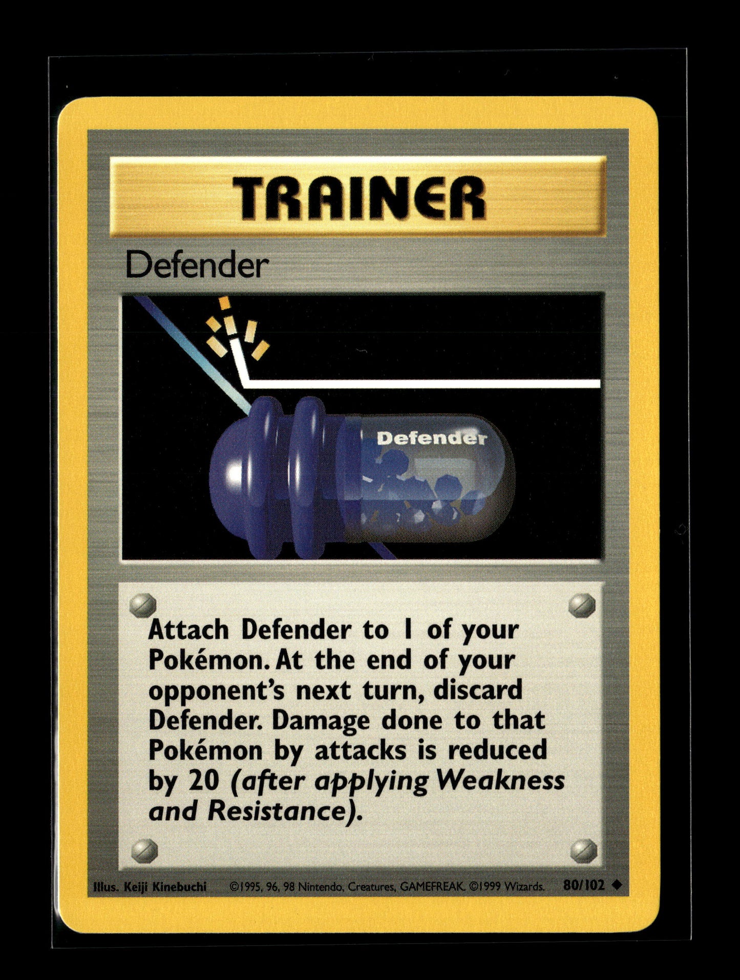 Pokemon Base Set Defender 80