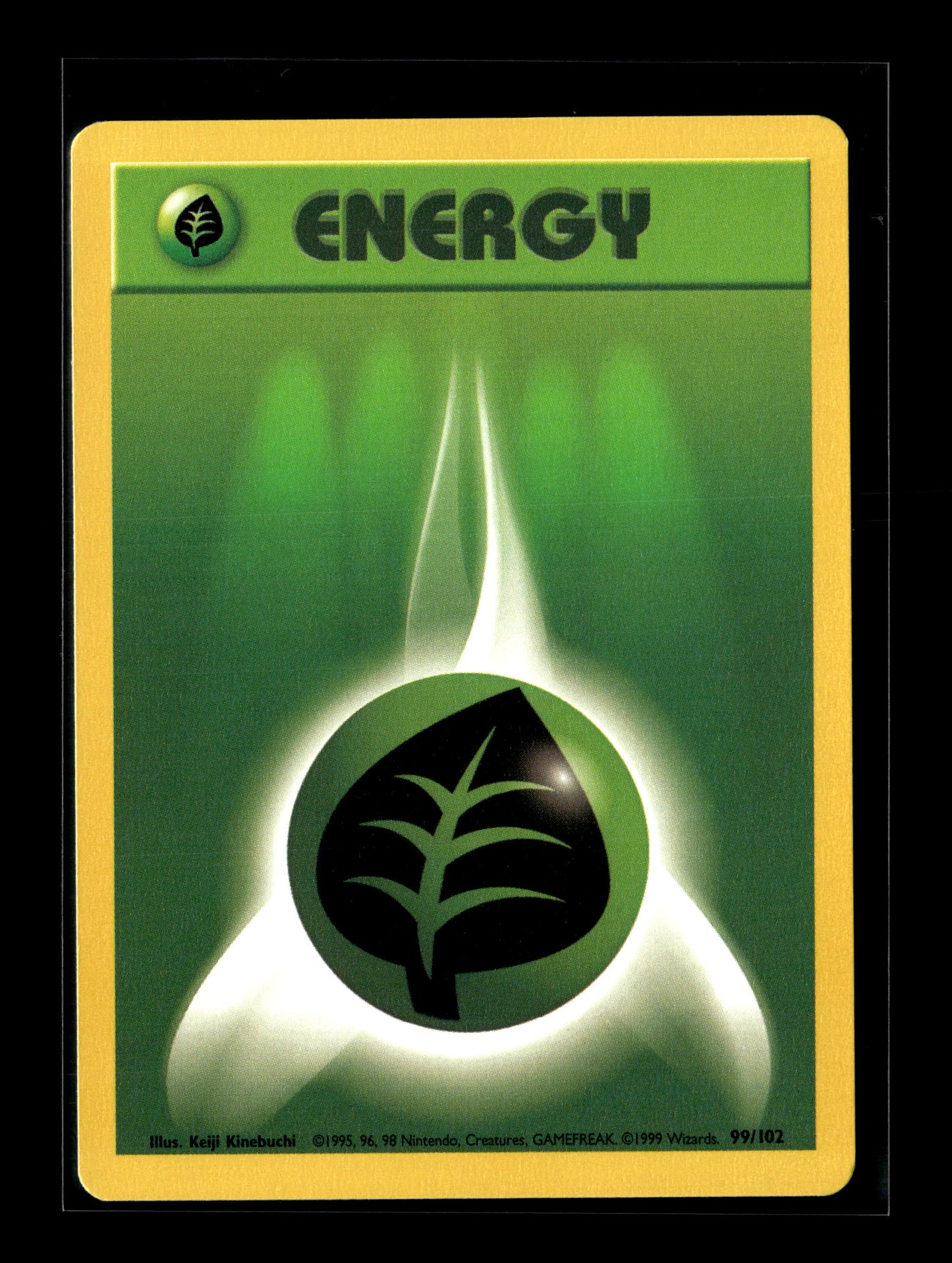 Pokemon Base Set Grass Energy 99
