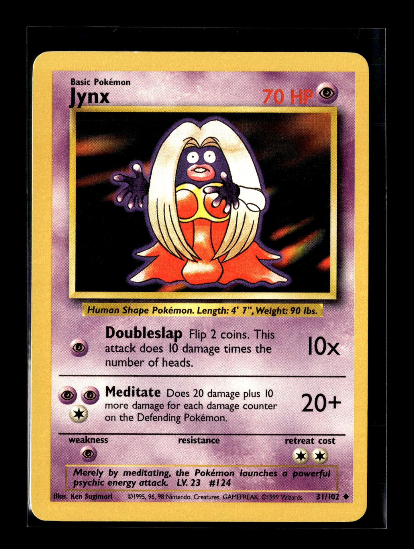 Pokemon Base Set Jynx 31