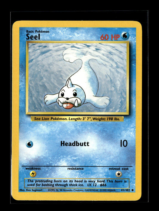 Pokemon Base Set Seel 41