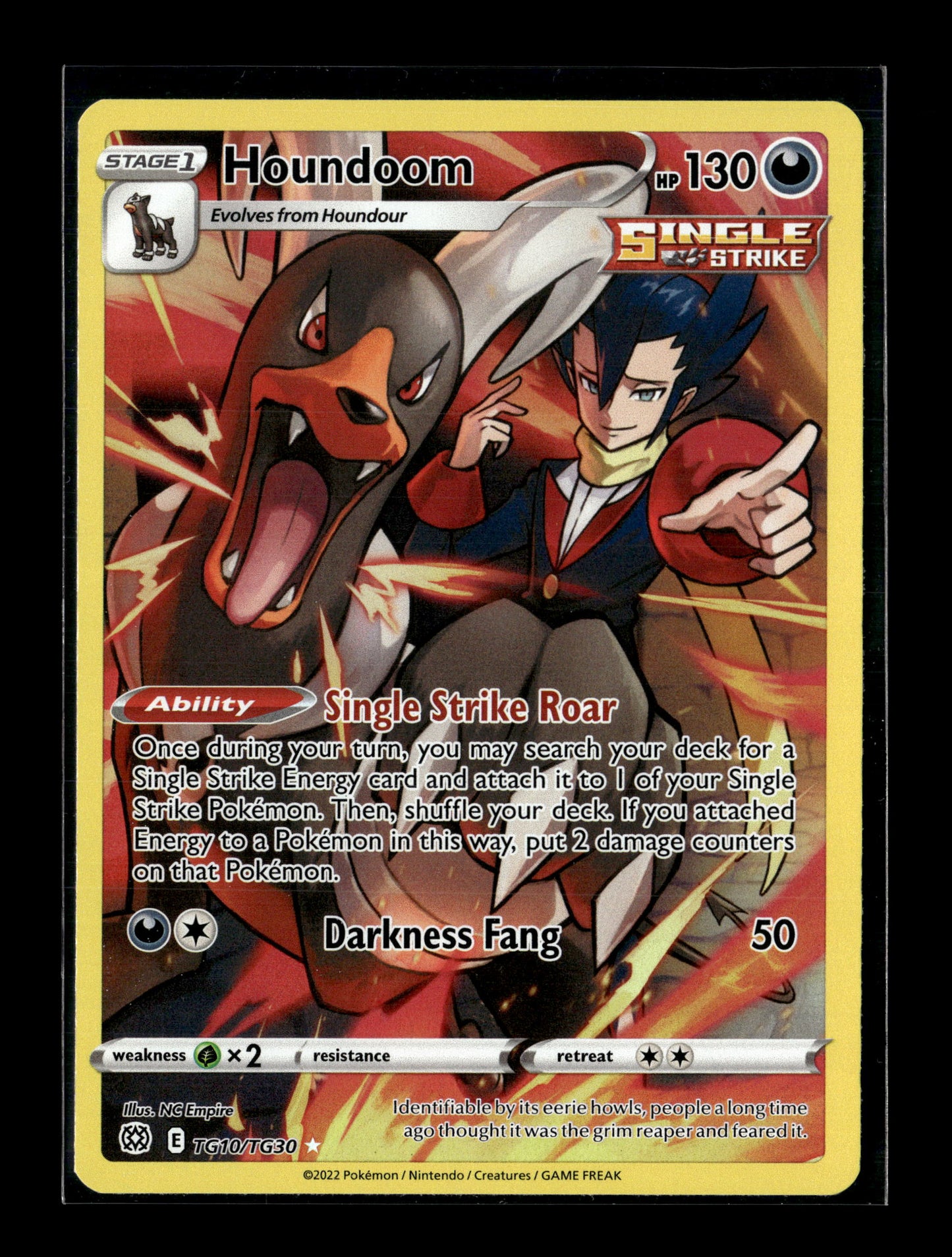 Pokemon Brilliant Stars Houndoom TG10