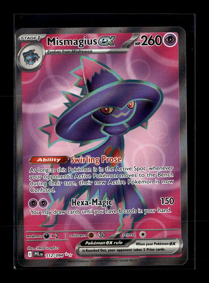 Pokemon Phantasmal Flames Mismagius ex 112