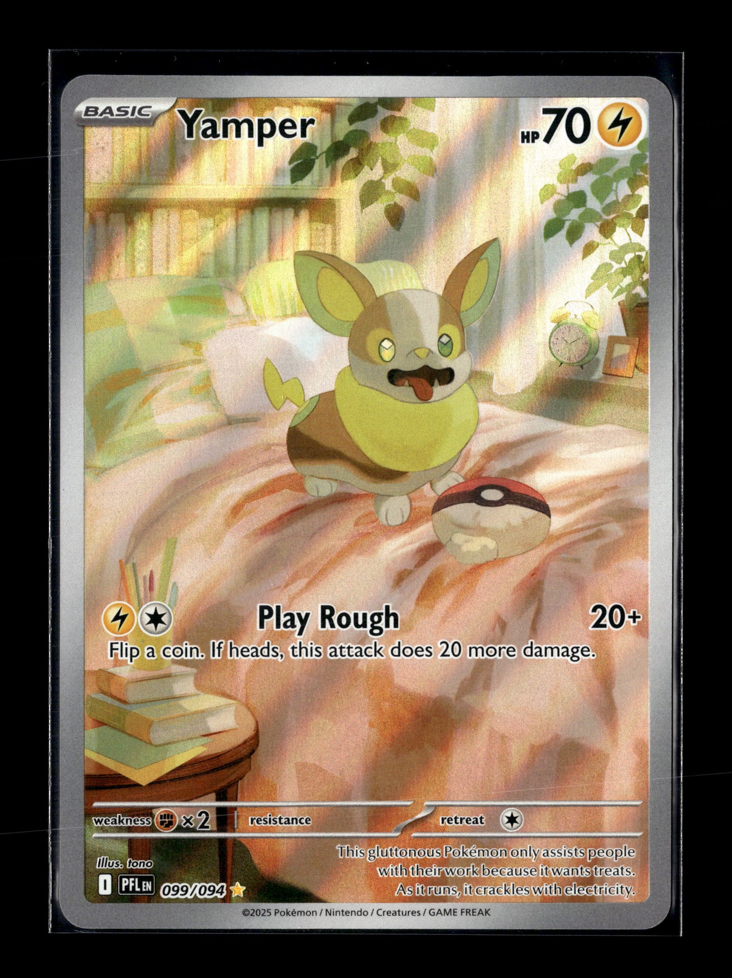 Pokemon Phantasmal Flames Yamper 99
