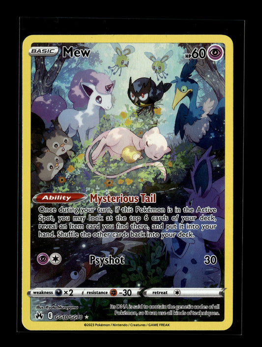 Pokemon Crown Zenith Mew GG10