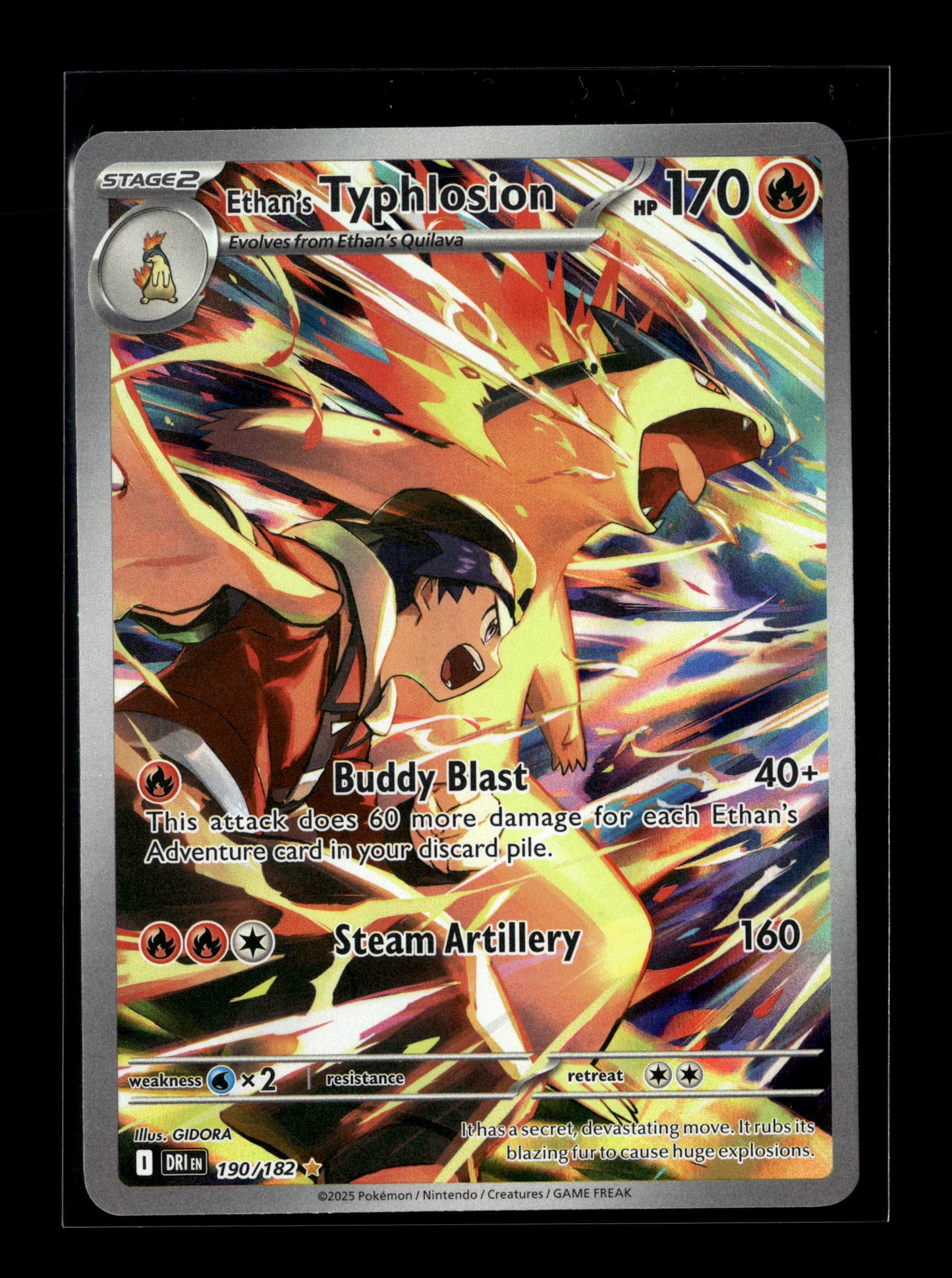 Pokemon Destined Rivals Ethans Typhlosion 190
