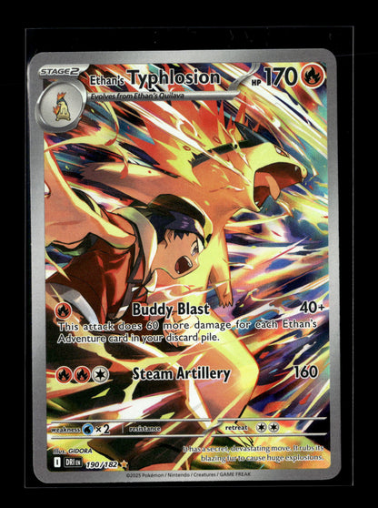 Pokemon Destined Rivals Ethans Typhlosion 190