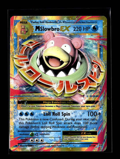 Pokemon Evolutions M Slowbro EX 27
