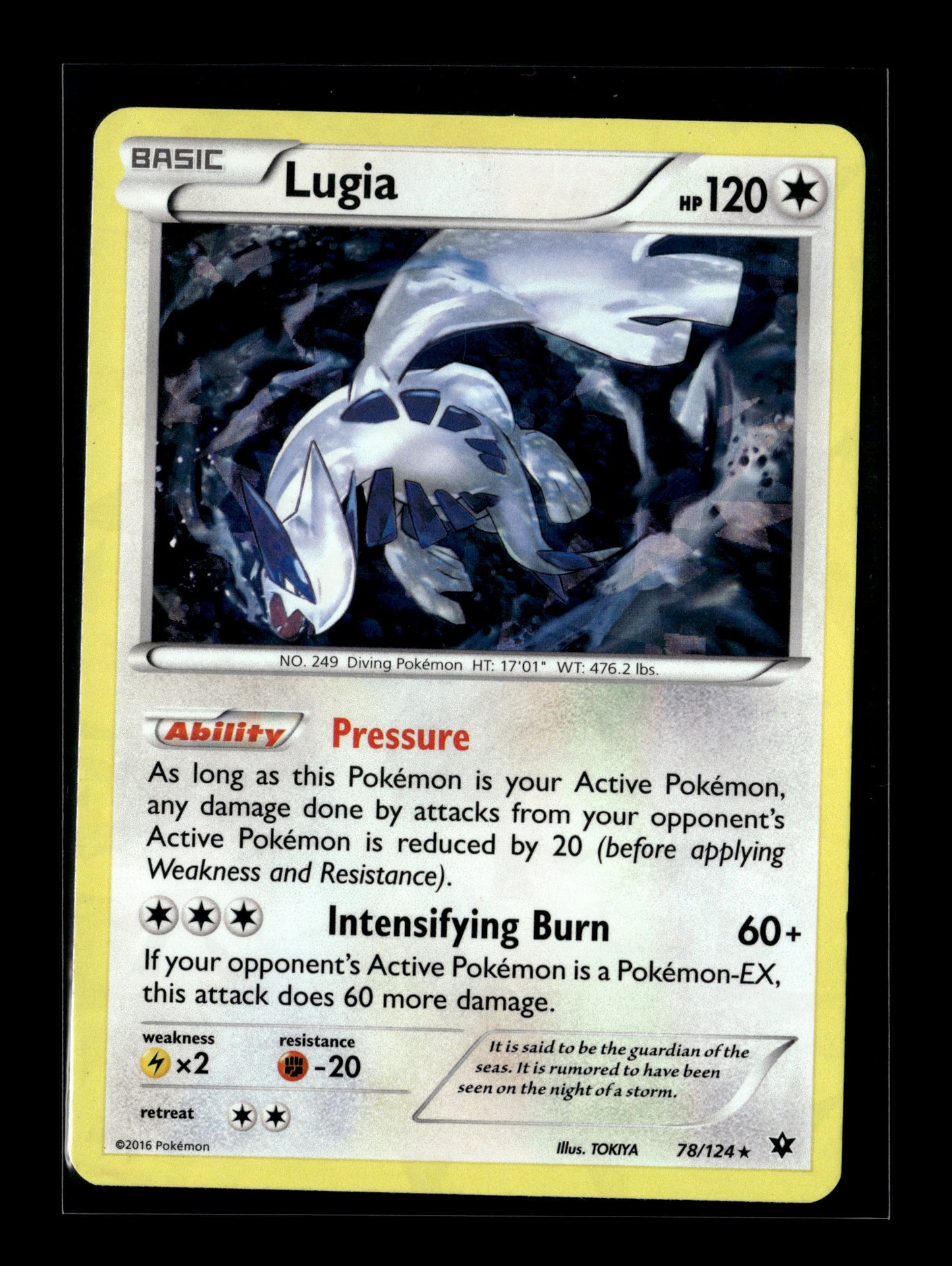 Pokemon Fates Collide Lugia 78