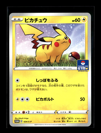 Pokemon Japanese Promo Pikachu 24