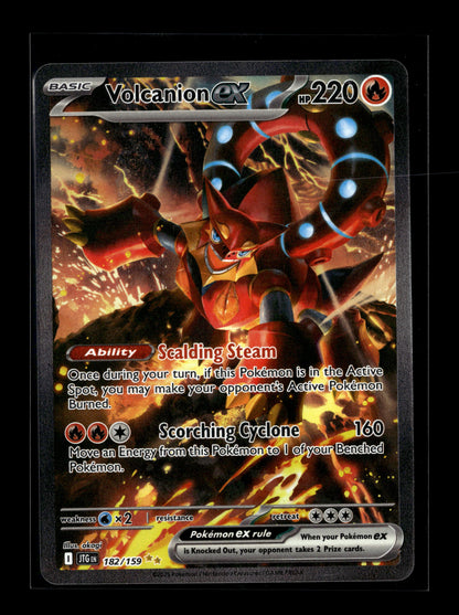 Pokemon Journey Together Volcanion ex 182