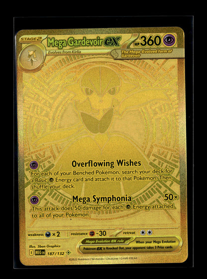 Pokemon Mega Evolution Mega Gardevoir ex 187