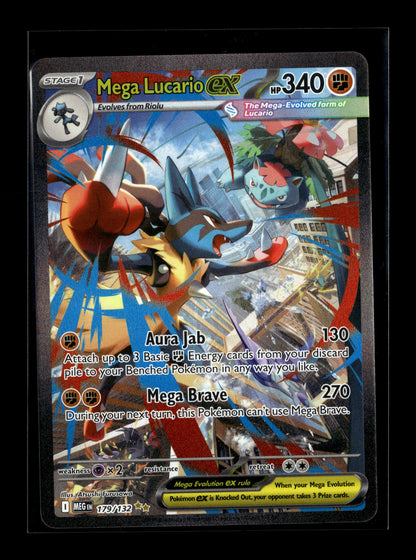 Pokemon Mega Evolution Mega Lucario ex 179
