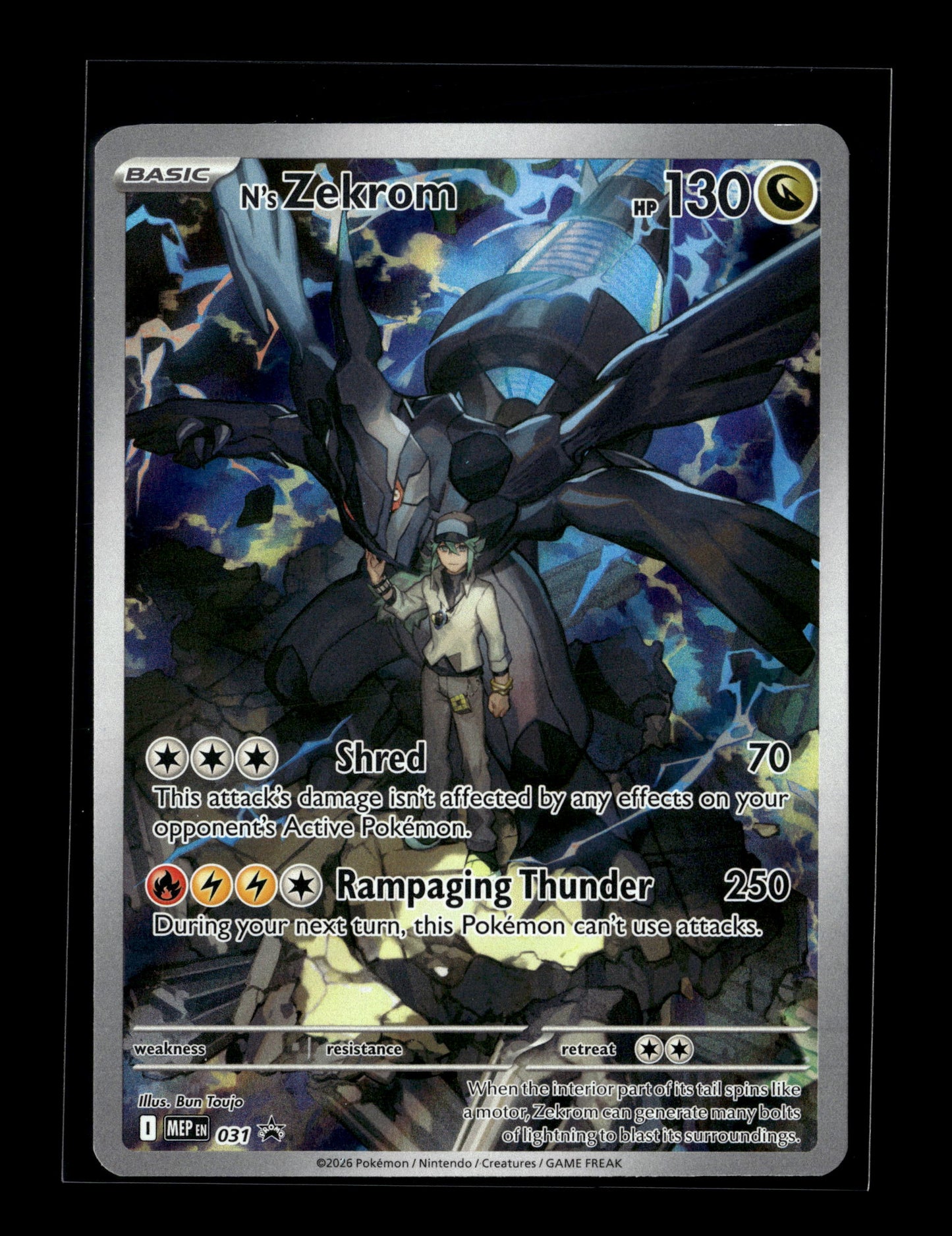 Pokemon Mega Evolution Promo Ns Zekrom 31