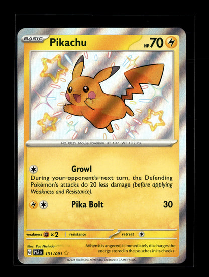 Pokemon Paldean Fates Pikachu 131