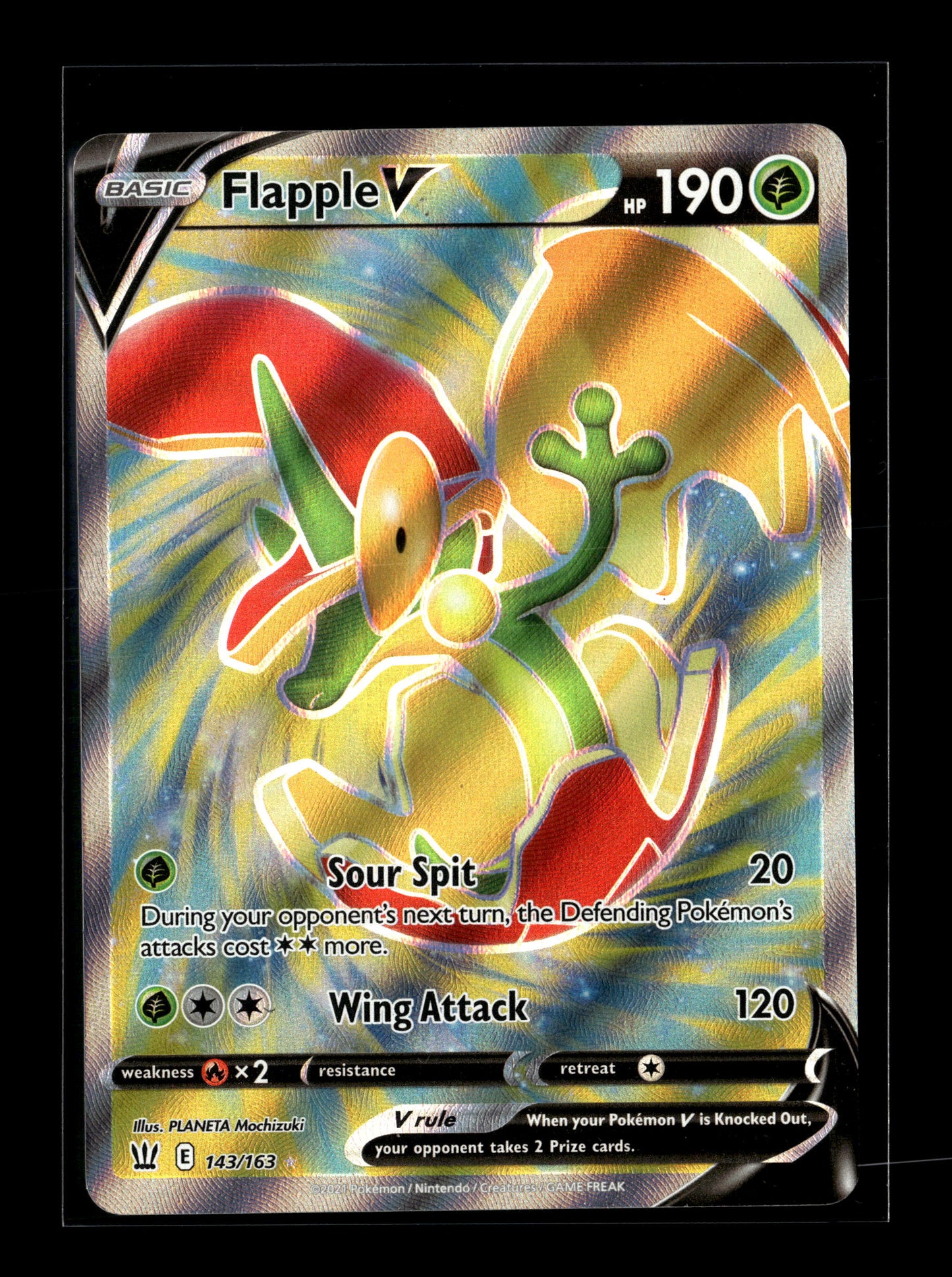 Pokemon Battle Styles Flapple V 143