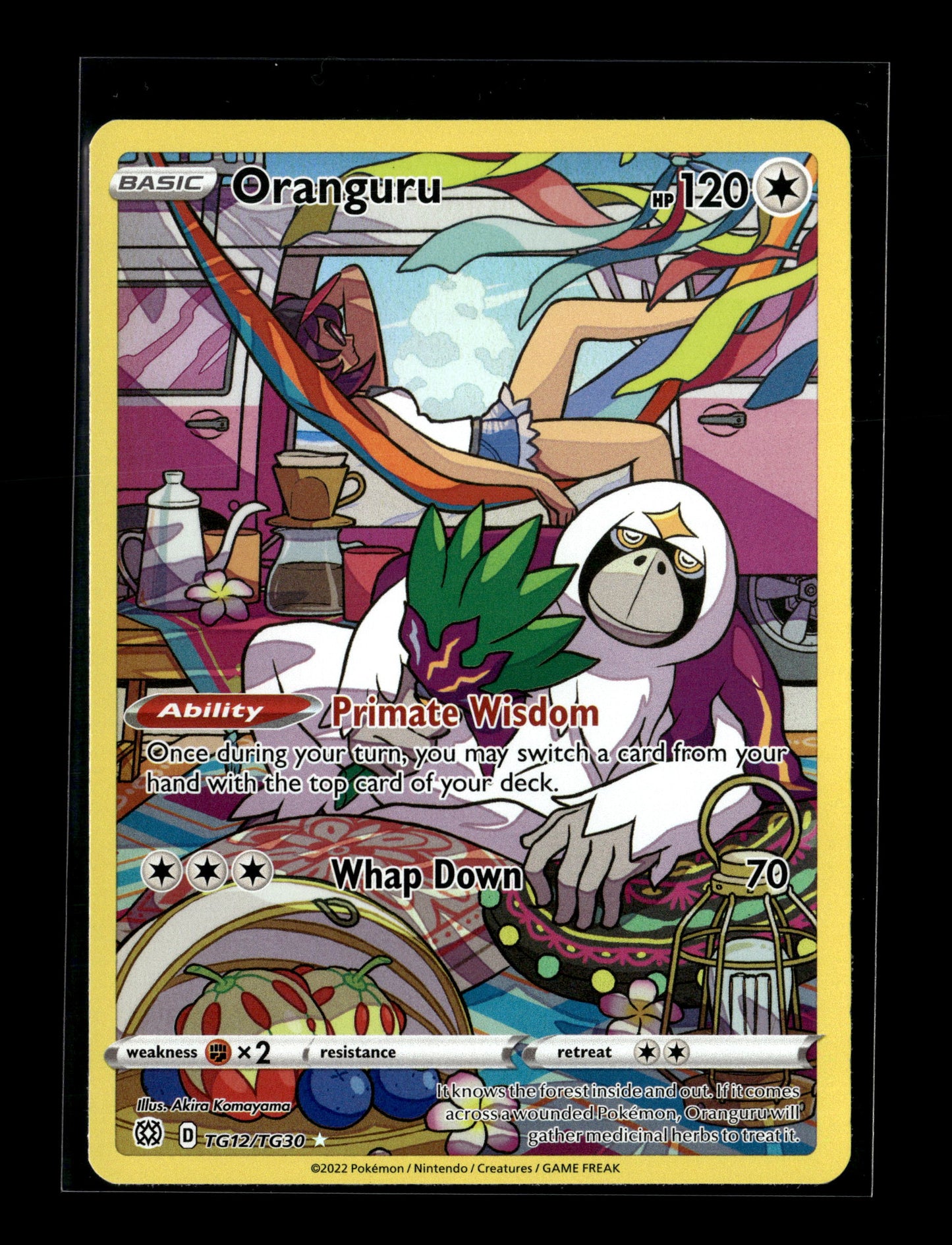 Pokemon Brilliant Stars Oranguru TG12