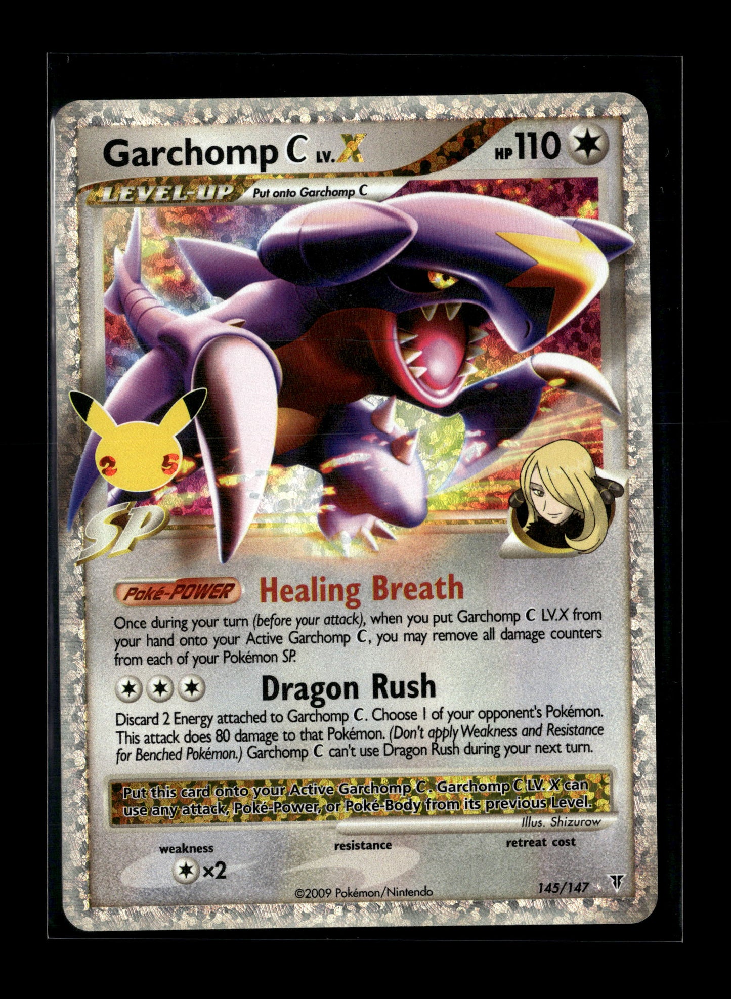Pokemon Celebrations Garchomp C LV.X 145