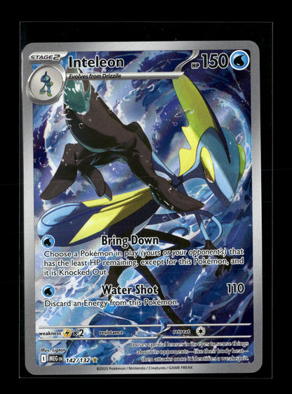 Pokemon Mega Evolution Inteleon 142
