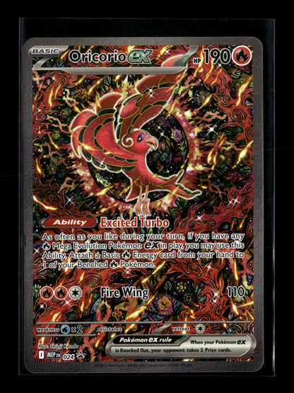 Pokemon Promo Oricorio ex 24