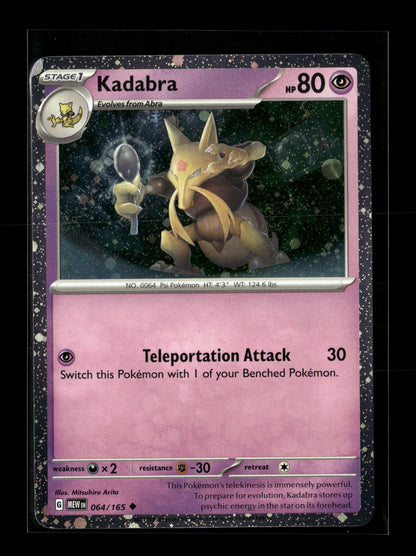 Pokemon Miscellaneous Cards & Products Kadabra 64