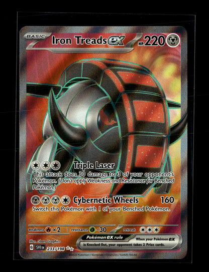 Pokemon Scarlet & Violet Iron Treads ex 233