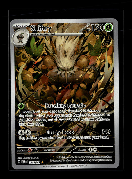 Pokemon Temporal Forces Shiftry 163