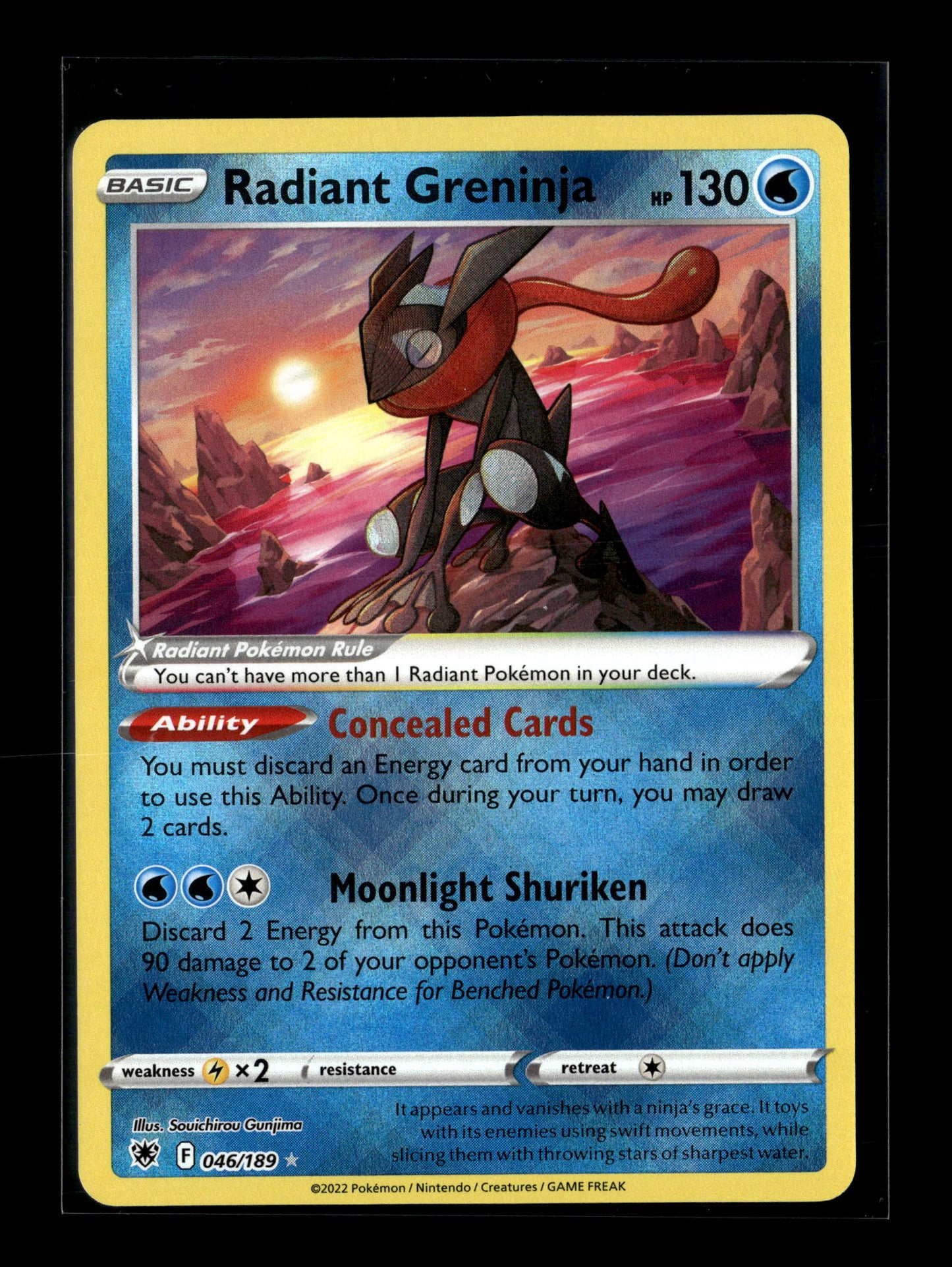 Pokemon Astral Radiance Radiant Greninja 46