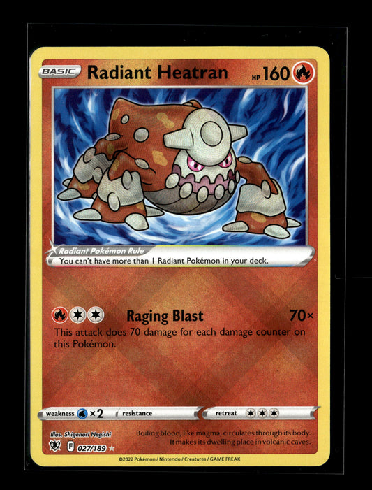 Pokemon Astral Radiance Radiant Heatran 27