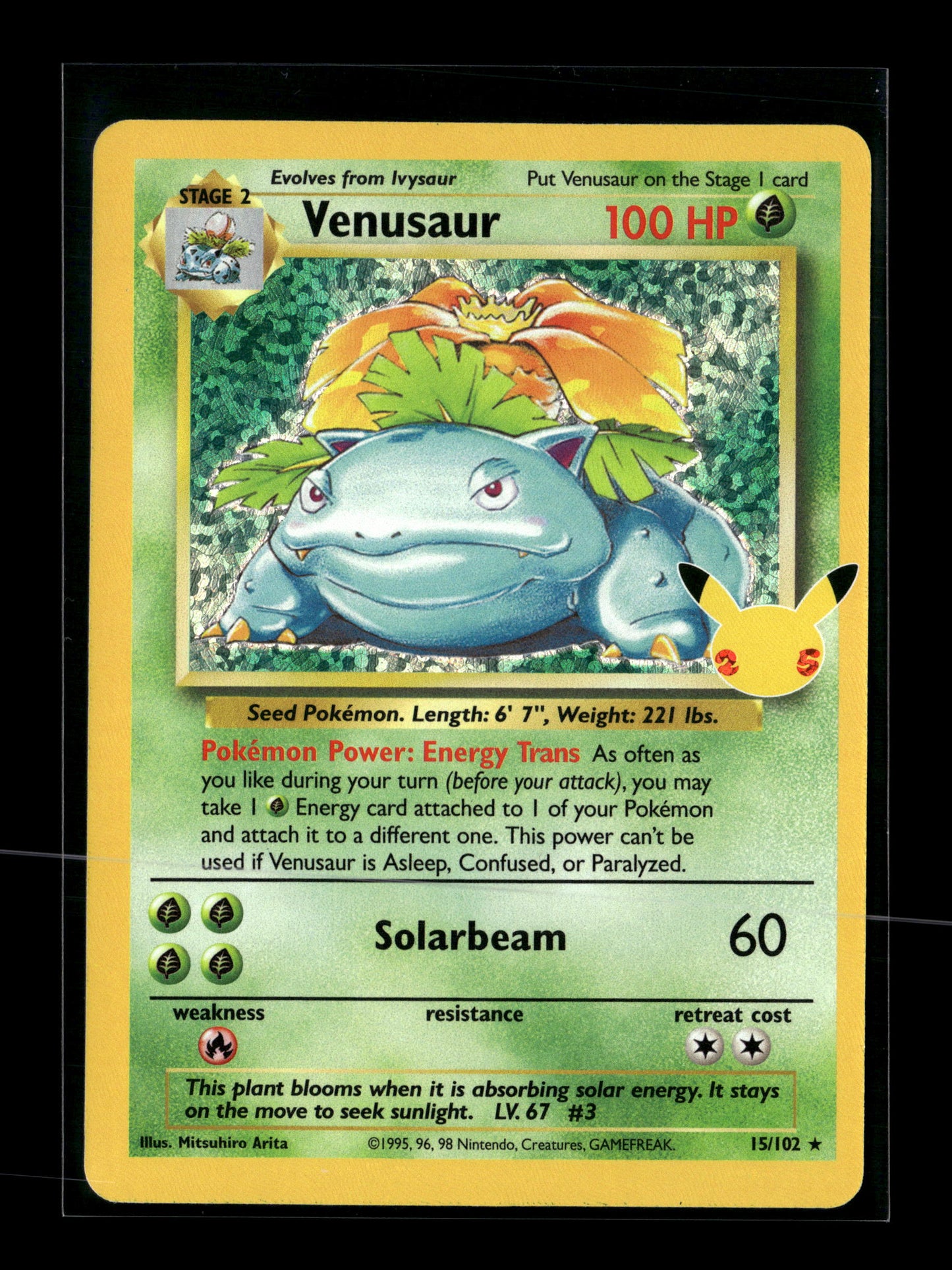 Pokemon Celebrations Venusaur 15