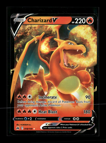 Pokemon Crown Zenith Charizard V 18