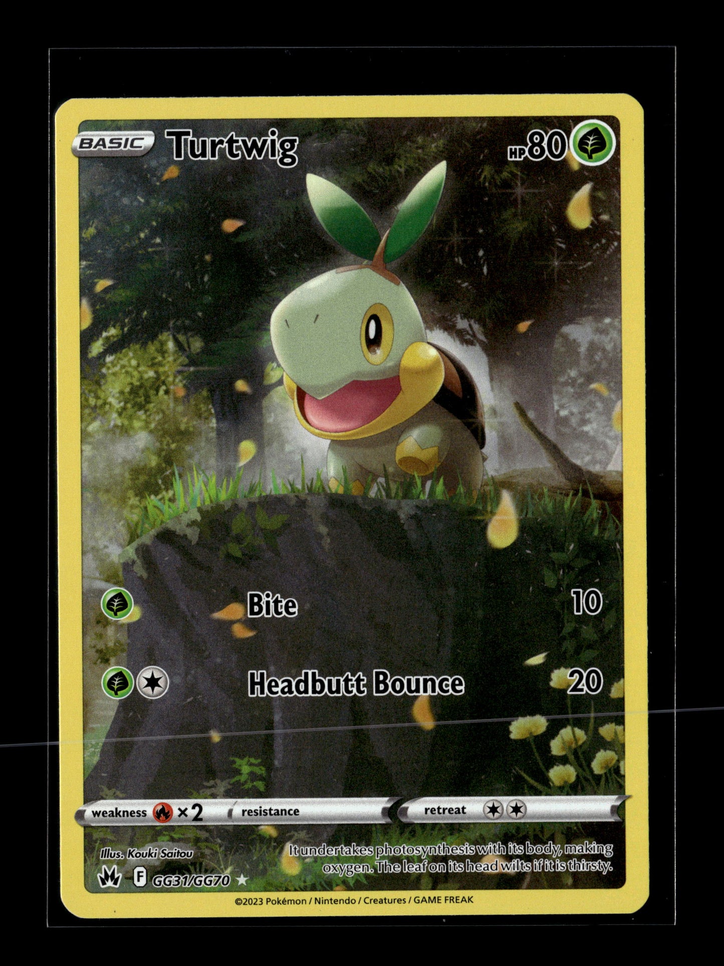 Pokemon Crown Zenith Turtwig GG31