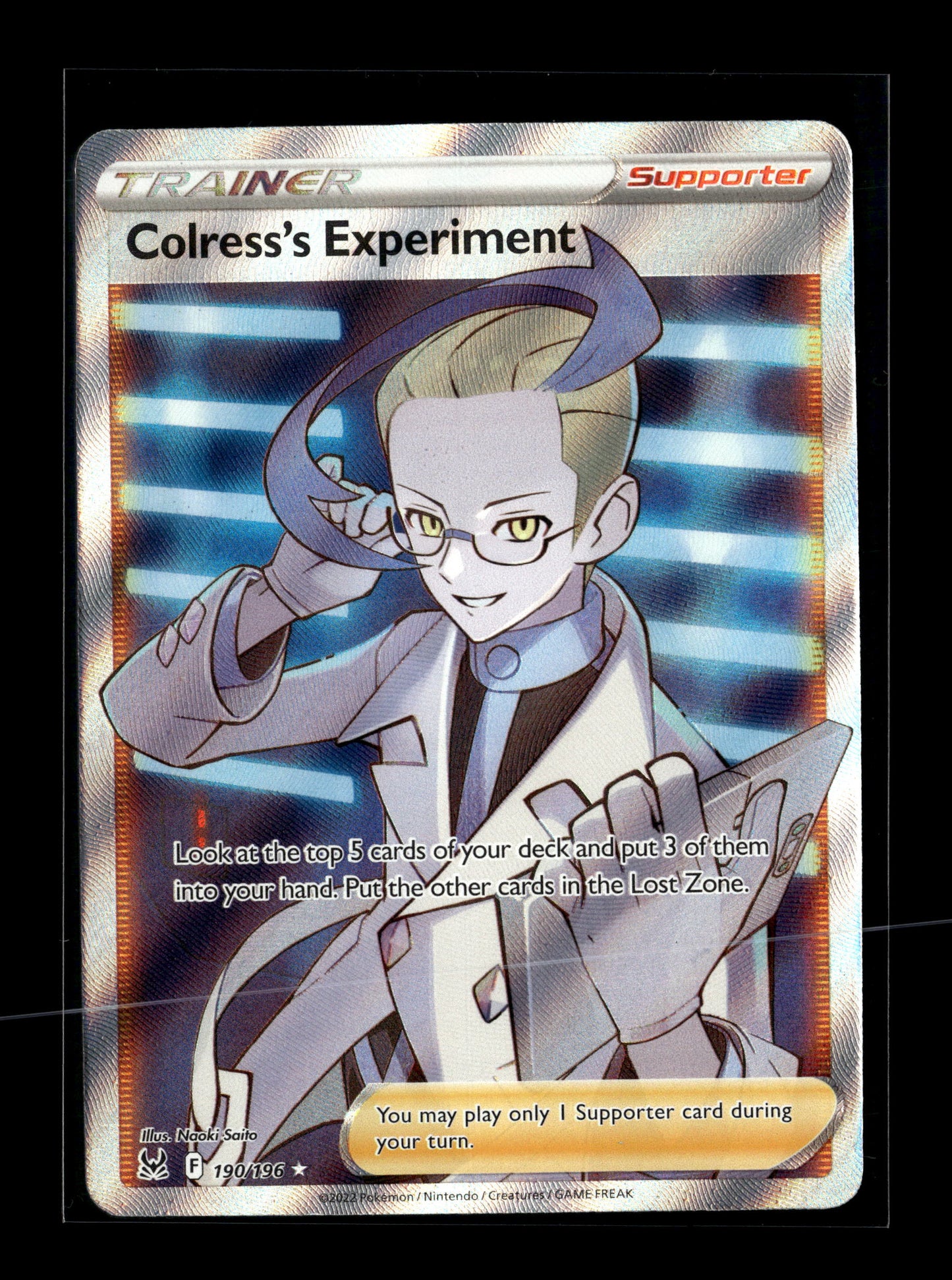 Pokemon Lost Origin Colress's Experiment 190
