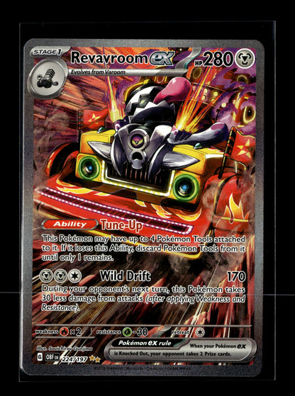 Pokemon Obsidian Flames Revavroom ex 224