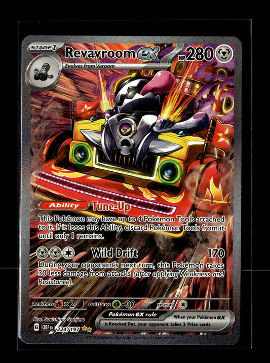 Pokemon Obsidian Flames Revavroom ex 224