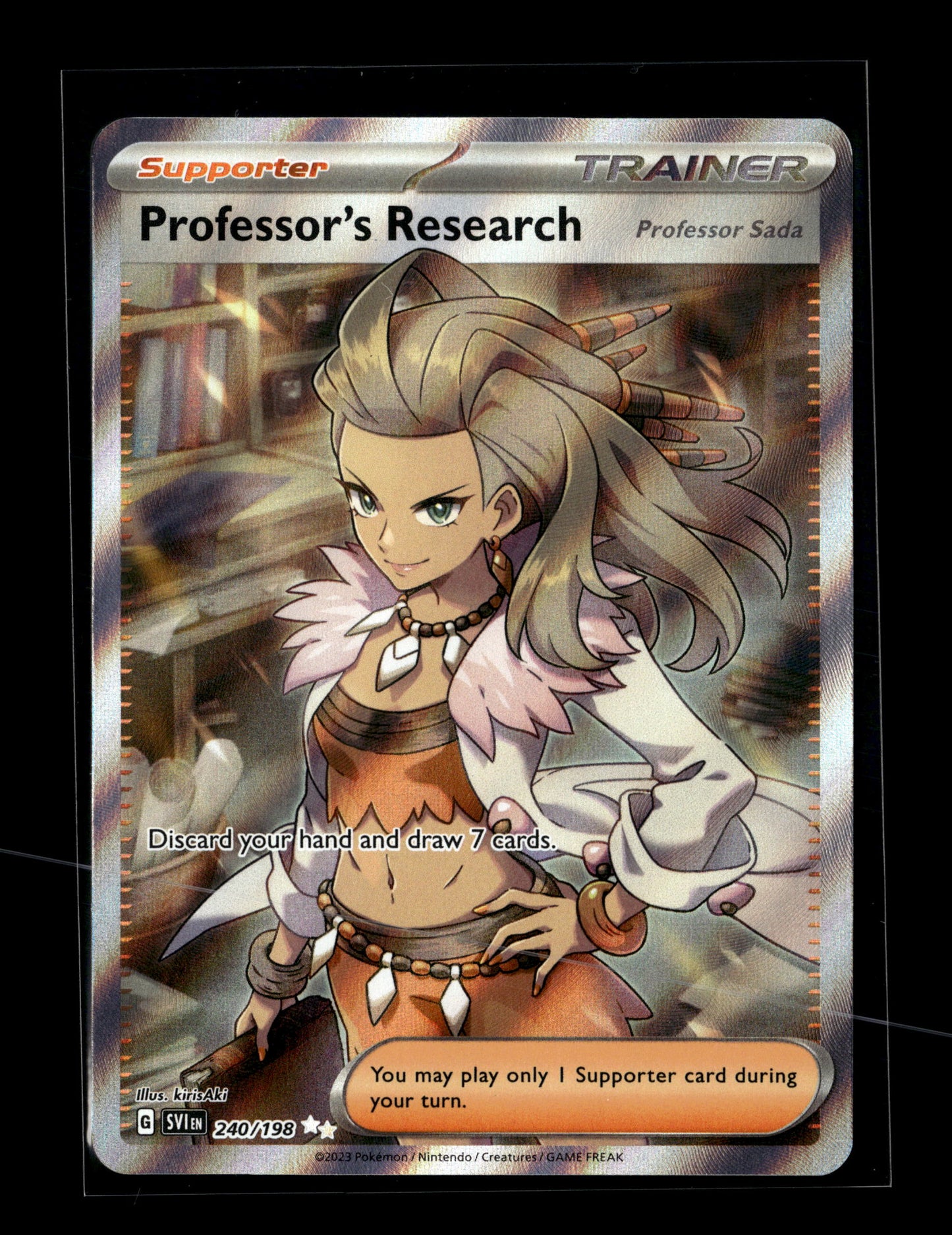 Pokemon Scarlet & Violet Professor's Research 240