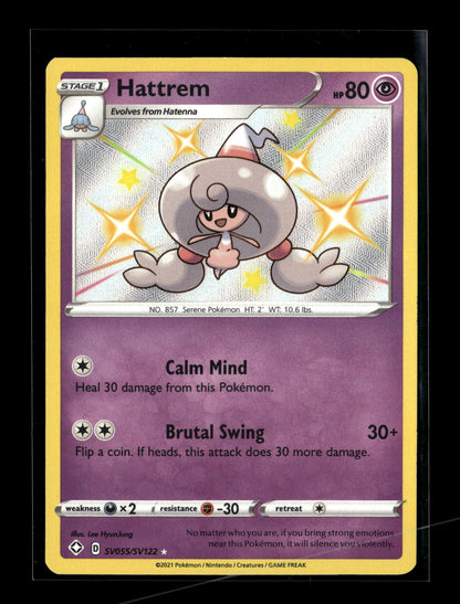 Pokemon Shining Fates Hattrem 55