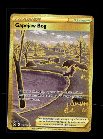 Pokemon Silver Tempest Gapejaw Bog 213
