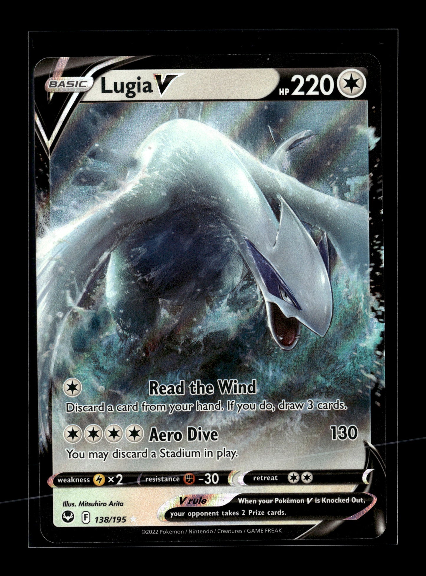 Pokemon Silver Tempest Lugia V 138
