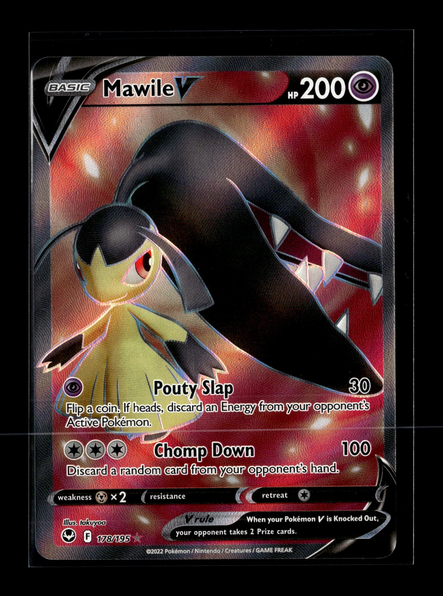 Pokemon Silver Tempest Mawile V 178