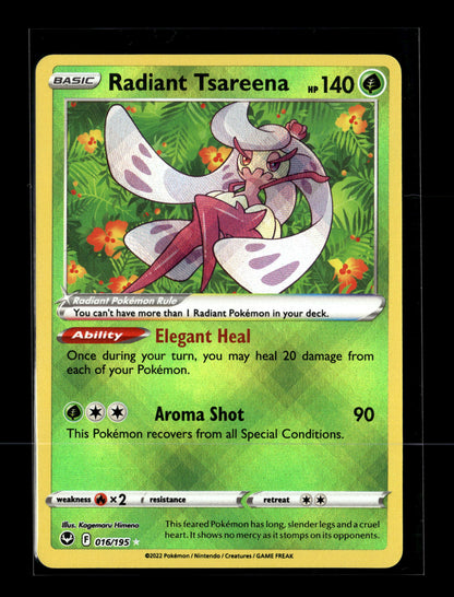 Pokemon Silver Tempest Radiant Tsareena 16